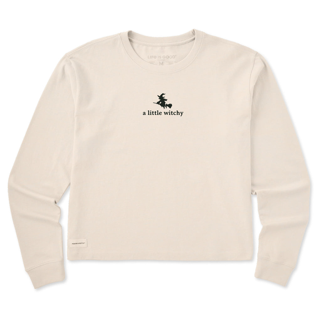 Women's A Little Witchy Long Sleeve Crusher Boxy Tee product image 3