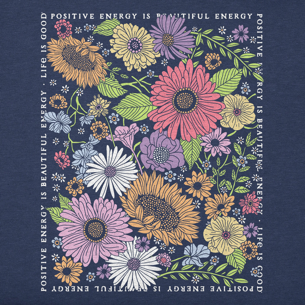Women's Beautiful Energy Wildflowers Long Sleeve Crusher product image 2