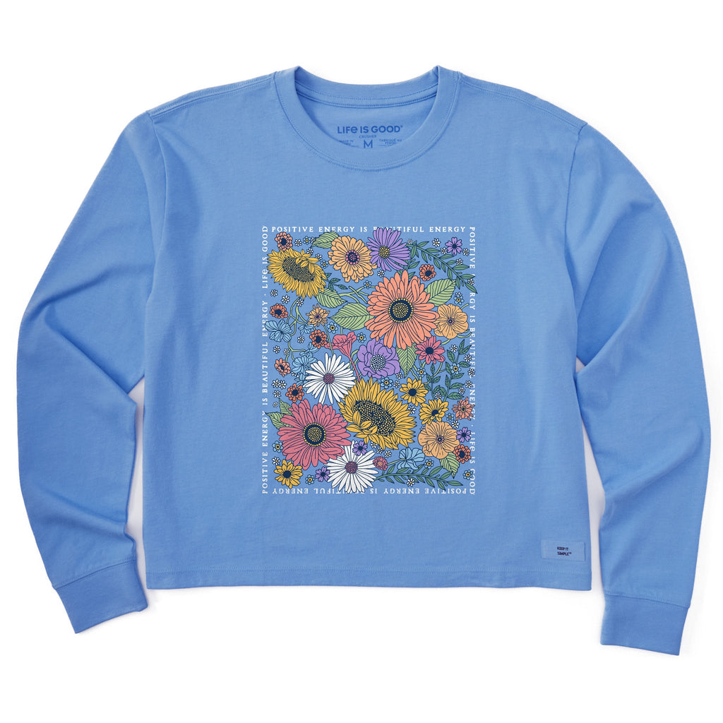 Women's Beautiful Energy Wildflowers Long Sleeve Crusher product image 3
