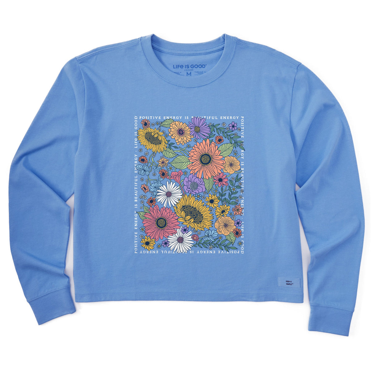 Women's Beautiful Energy Wildflowers Long Sleeve Crusher product image 3