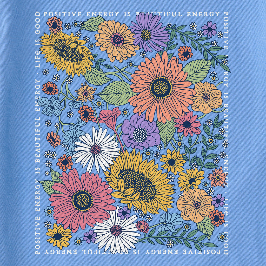 Women's Beautiful Energy Wildflowers Long Sleeve Crusher product image 4