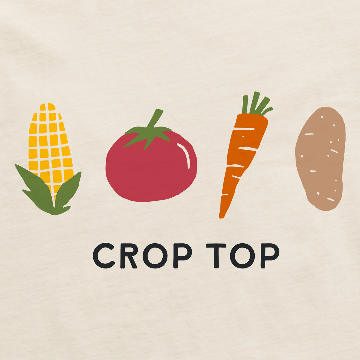 Women's Crop Top Long Sleeve Crusher Boxy Tee product image 2