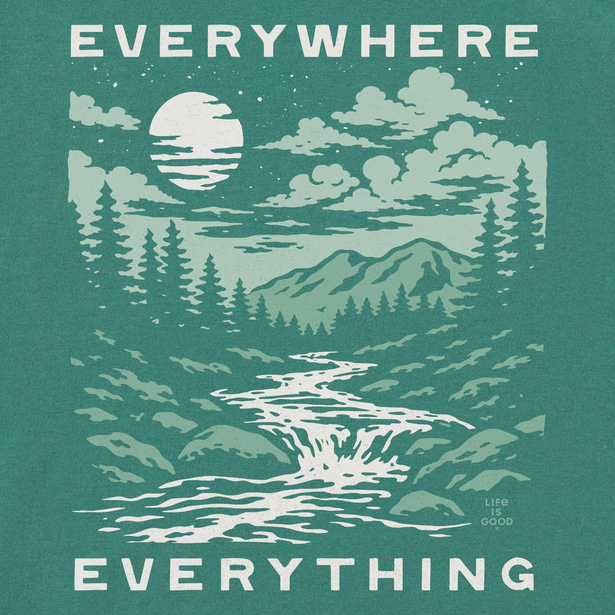 Women's Everywhere Everything Long Sleeve Crusher Boxy Tee product image 2