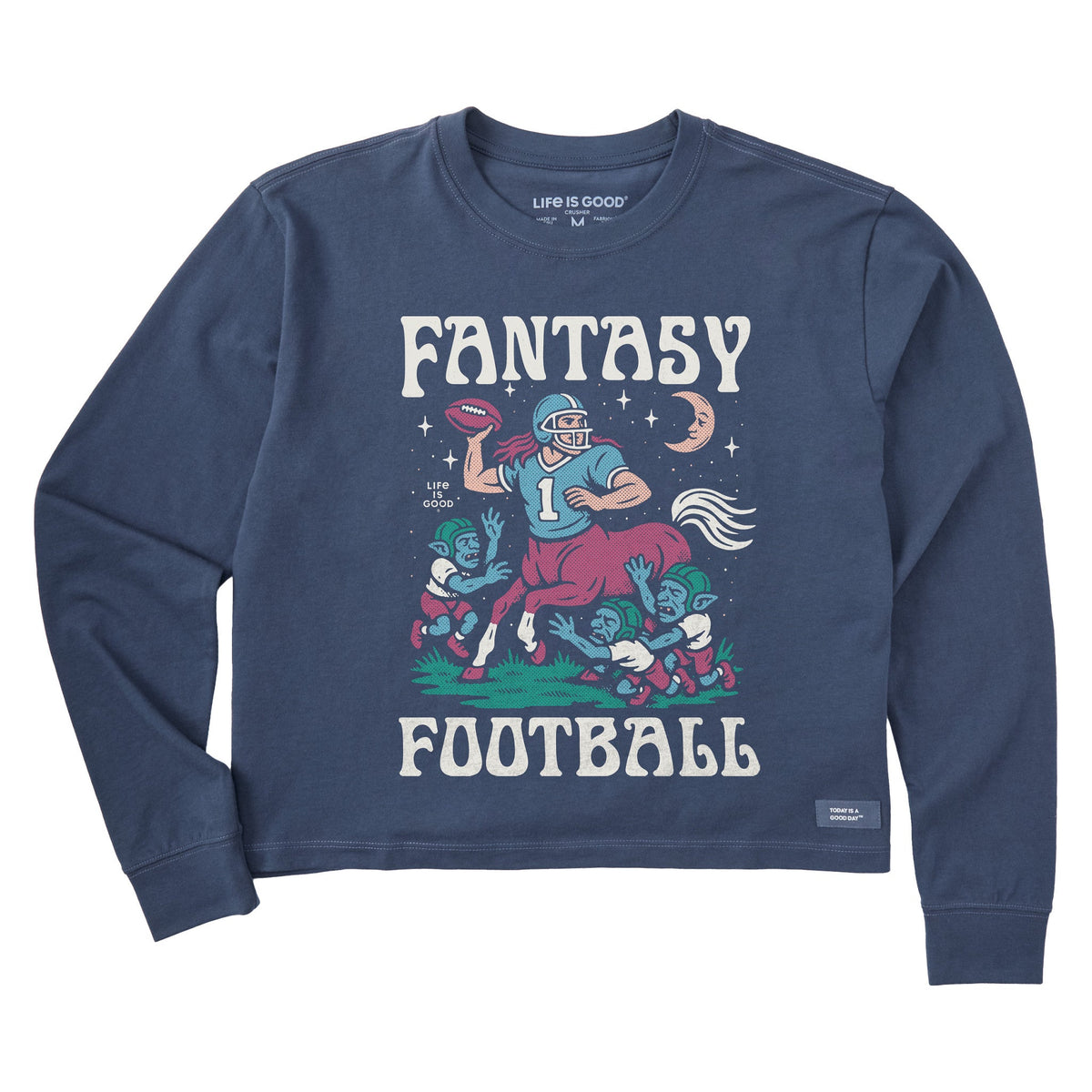 Women's Fantasy Football Centaur v. Goblins Long Sleeve product image 1