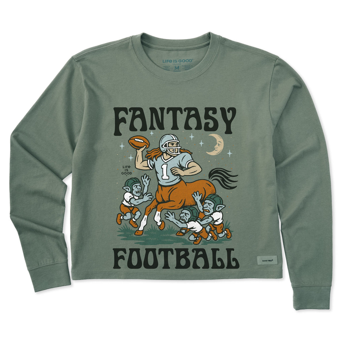Women's Fantasy Football Centaur v. Goblins Long Sleeve product image 3