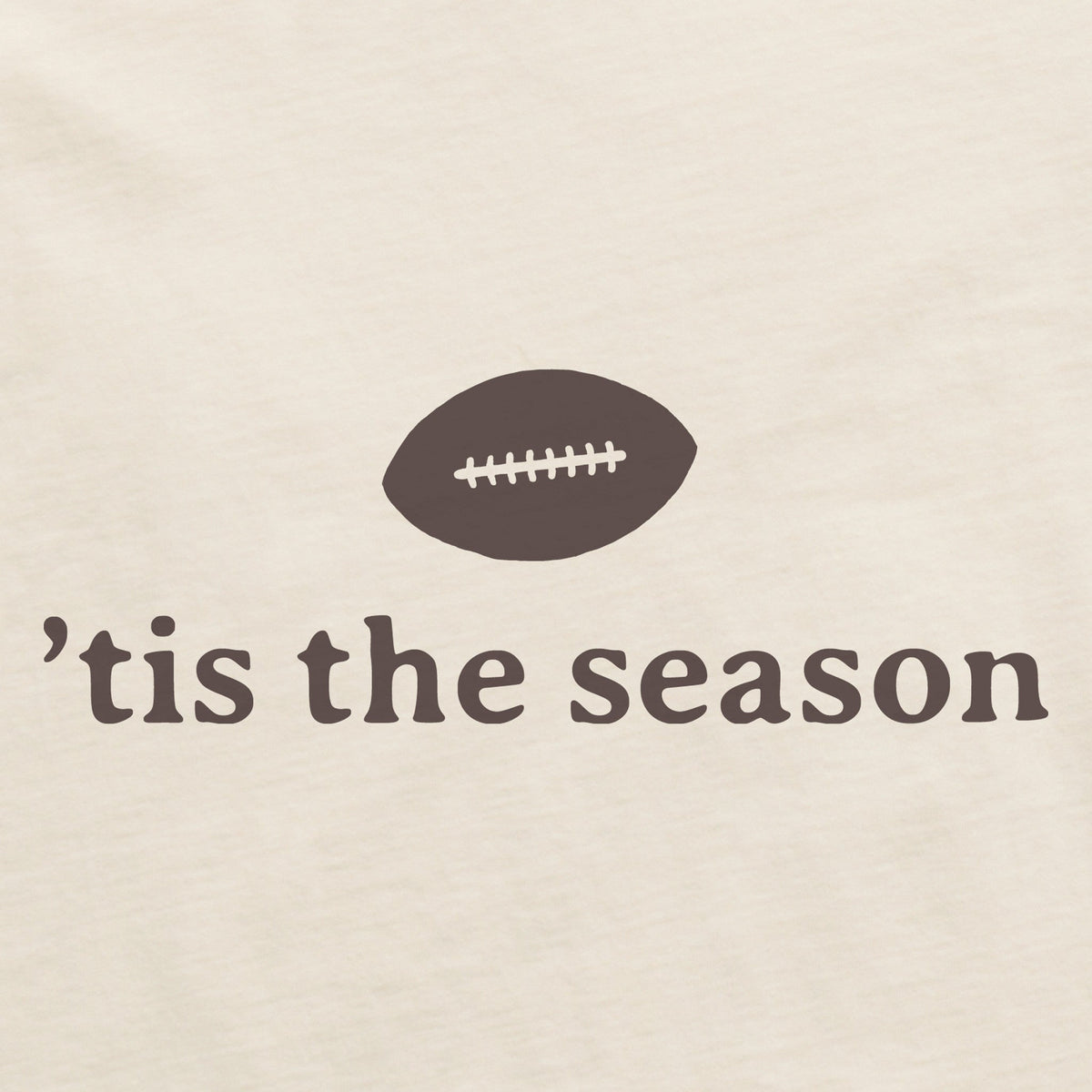 Women's Football Tis the Season Long Sleeve Crusher Boxy Tee product image 2