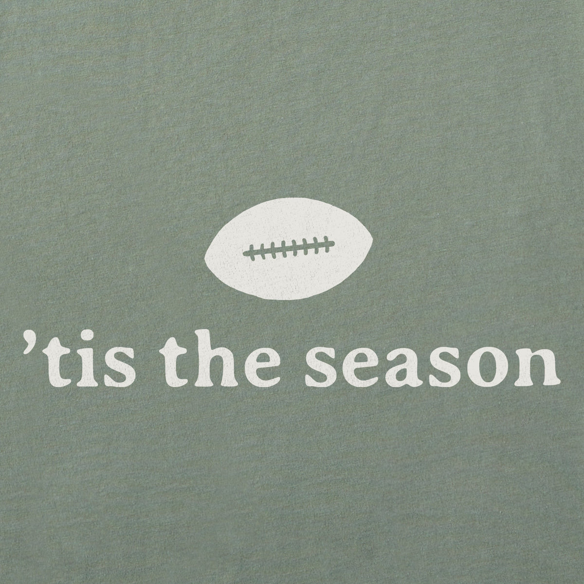 Women's Football Tis the Season Long Sleeve Crusher Boxy Tee product image 4