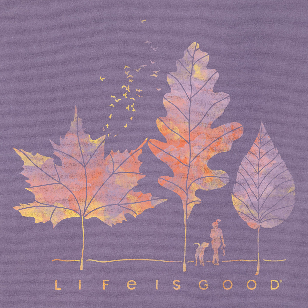 Women's Fall Walk Good Vibes Hoodie product image 2