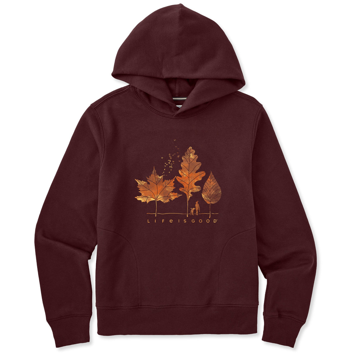 Women's Fall Walk Good Vibes Hoodie product image 3