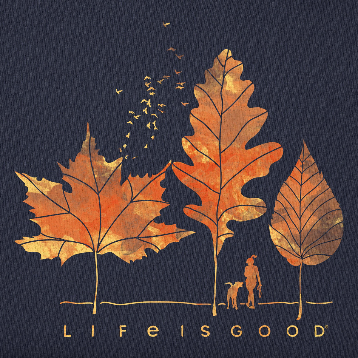 Women's Fall Walk Good Vibes Hoodie product image 6