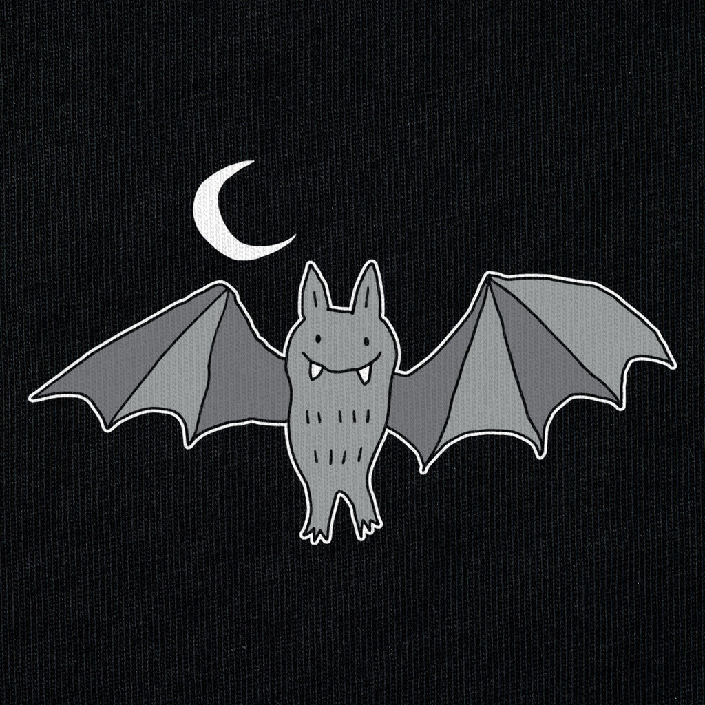 Women's Moon & Bat Good Vibes Hoodie product image 2