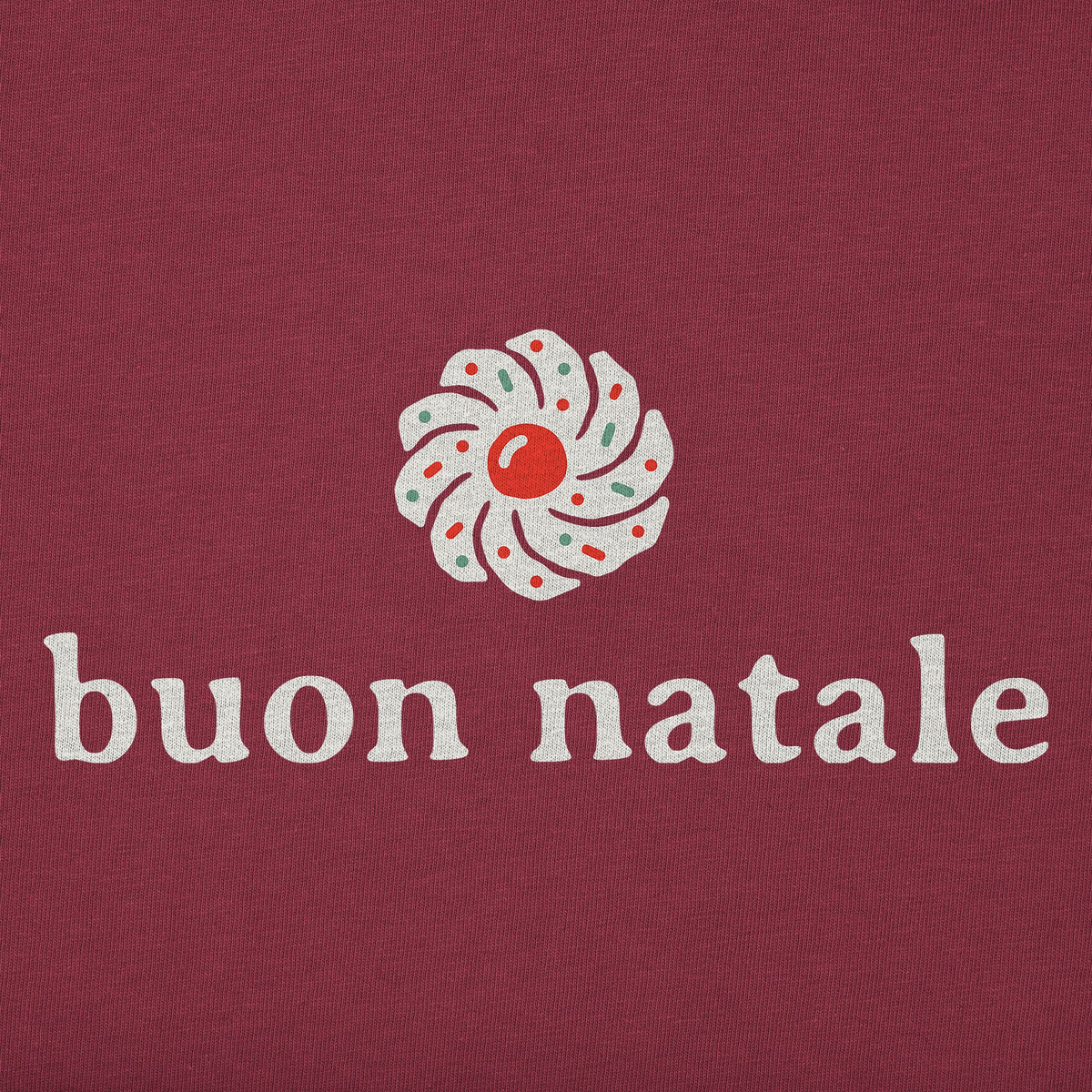 Men's Buon Natale Short Sleeve Crusher Tee product image 2