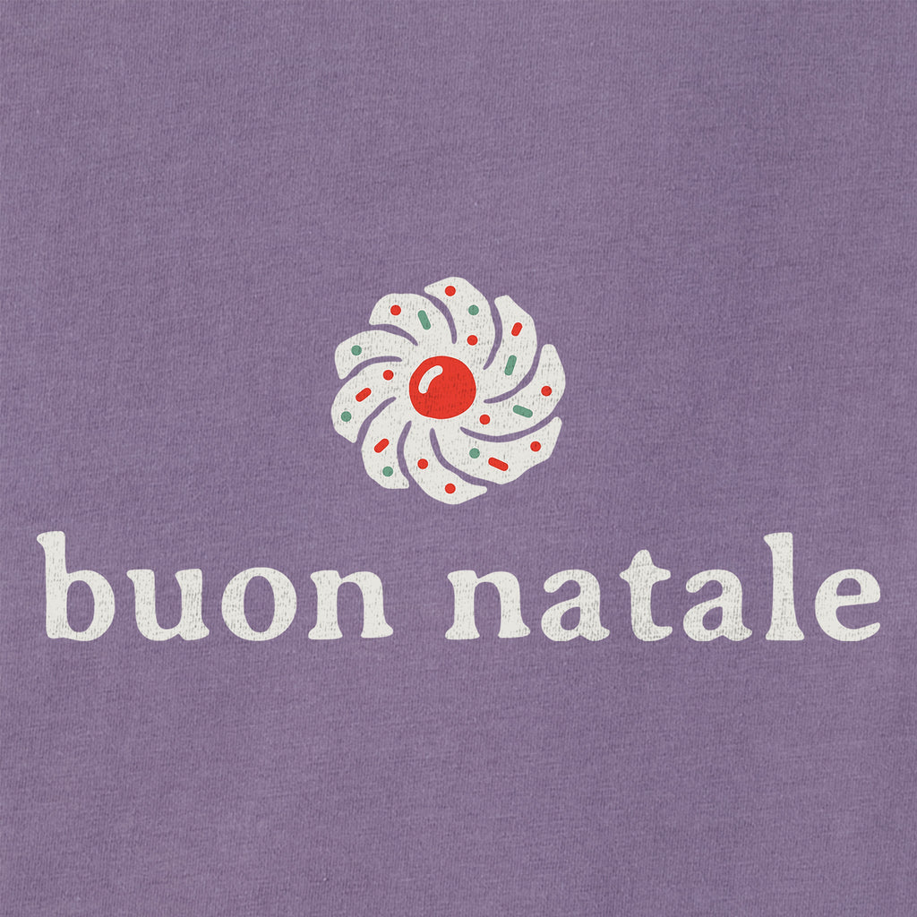 Women's Buon Natale Long Sleeve Crusher Boxy Tee product image 2
