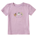 Toddler Three French Hens Short Sleeve Crusher Tee product image 1
