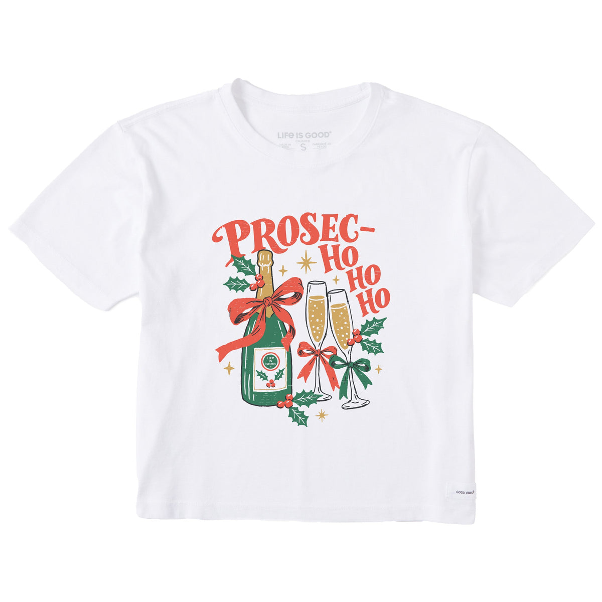Women's Prosec Ho Ho Ho Short Sleeve Crusher Boxy Tee product image 1