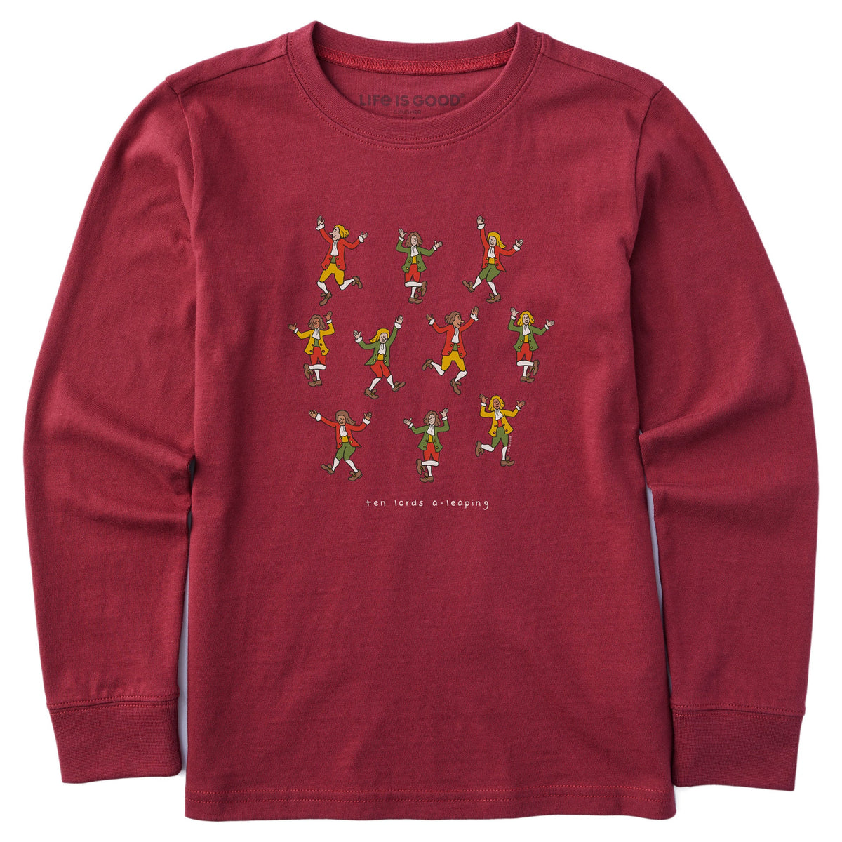 Kids Ten Lords A Leaping Long Sleeve Crusher Tee product image 1