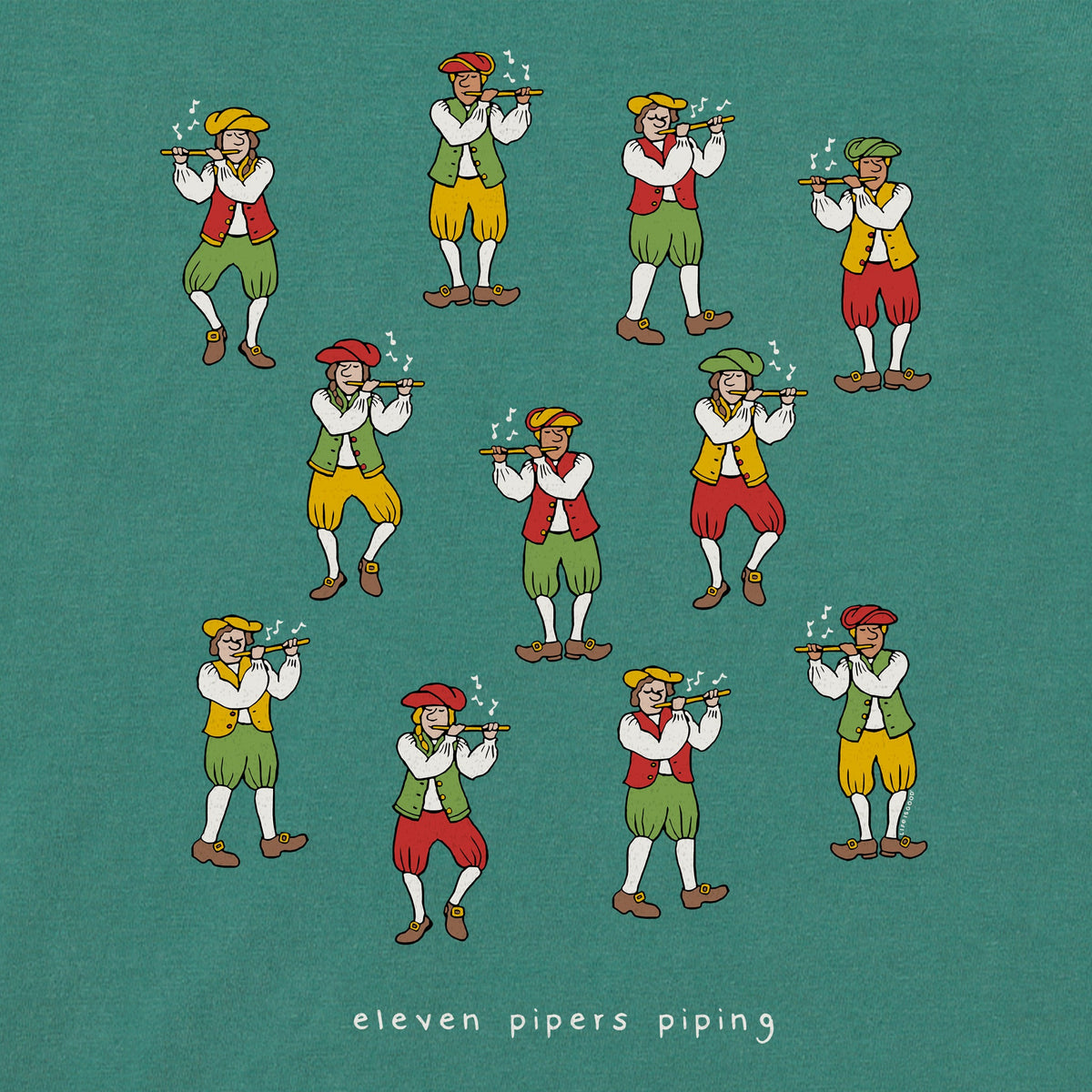 Kids Eleven Pipers Piping Short Sleeve Crusher Tee product image 2