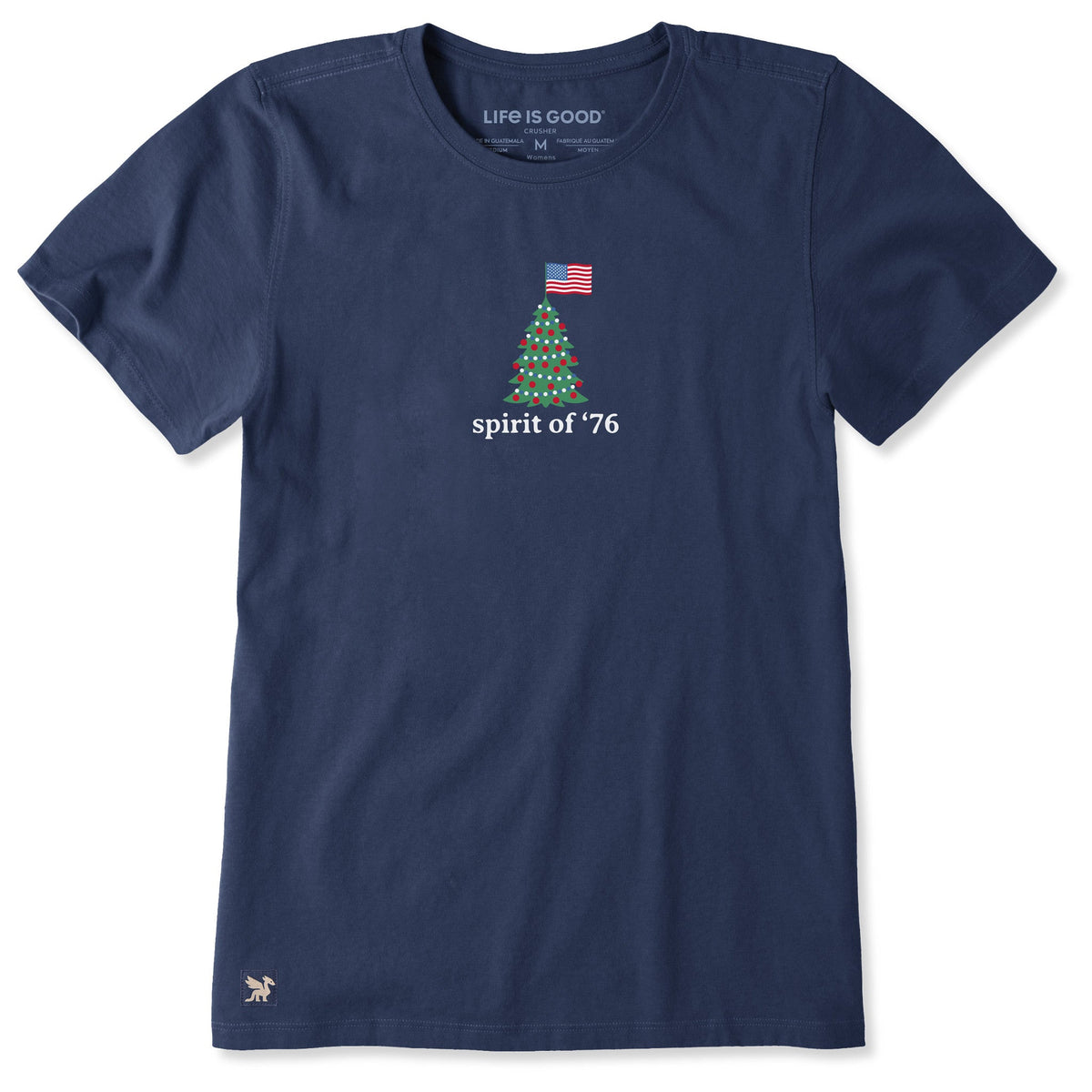 Women's Spirit of 76 Tree Flag Short Sleeve Crusher Tee product image 1