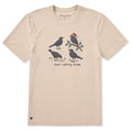Men's Four Calling Birds Short Sleeve Crusher Tee