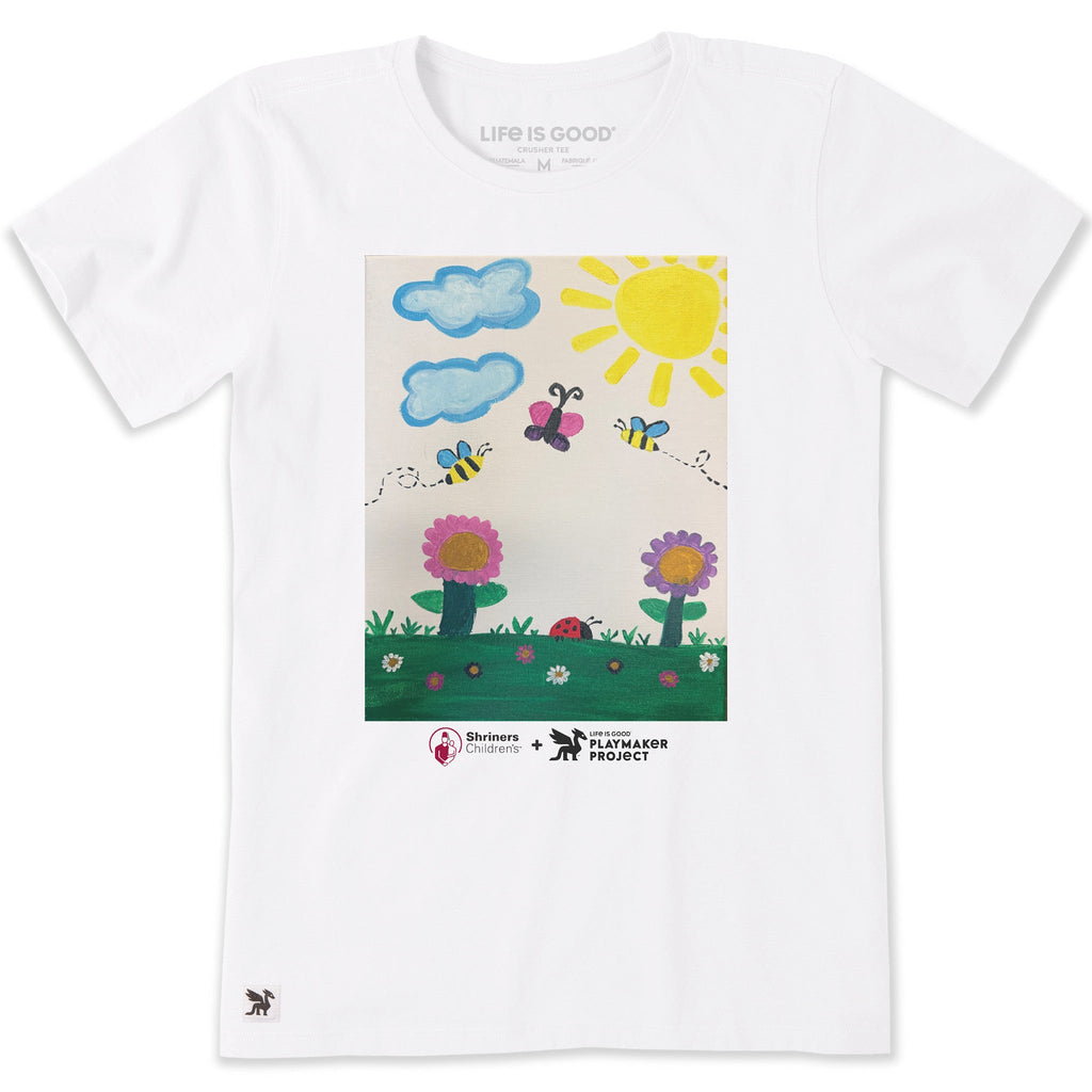 Women's A Place Where Smiles Grow Short Sleeve Crusher Tee product image 1