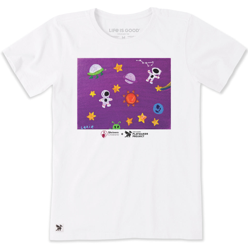 Women's Space Place Short Sleeve Crusher Tee product image 1