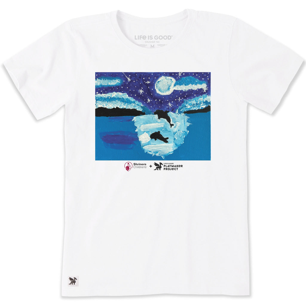 Women's The Moon and Water Short Sleeve Crusher Tee product image 1