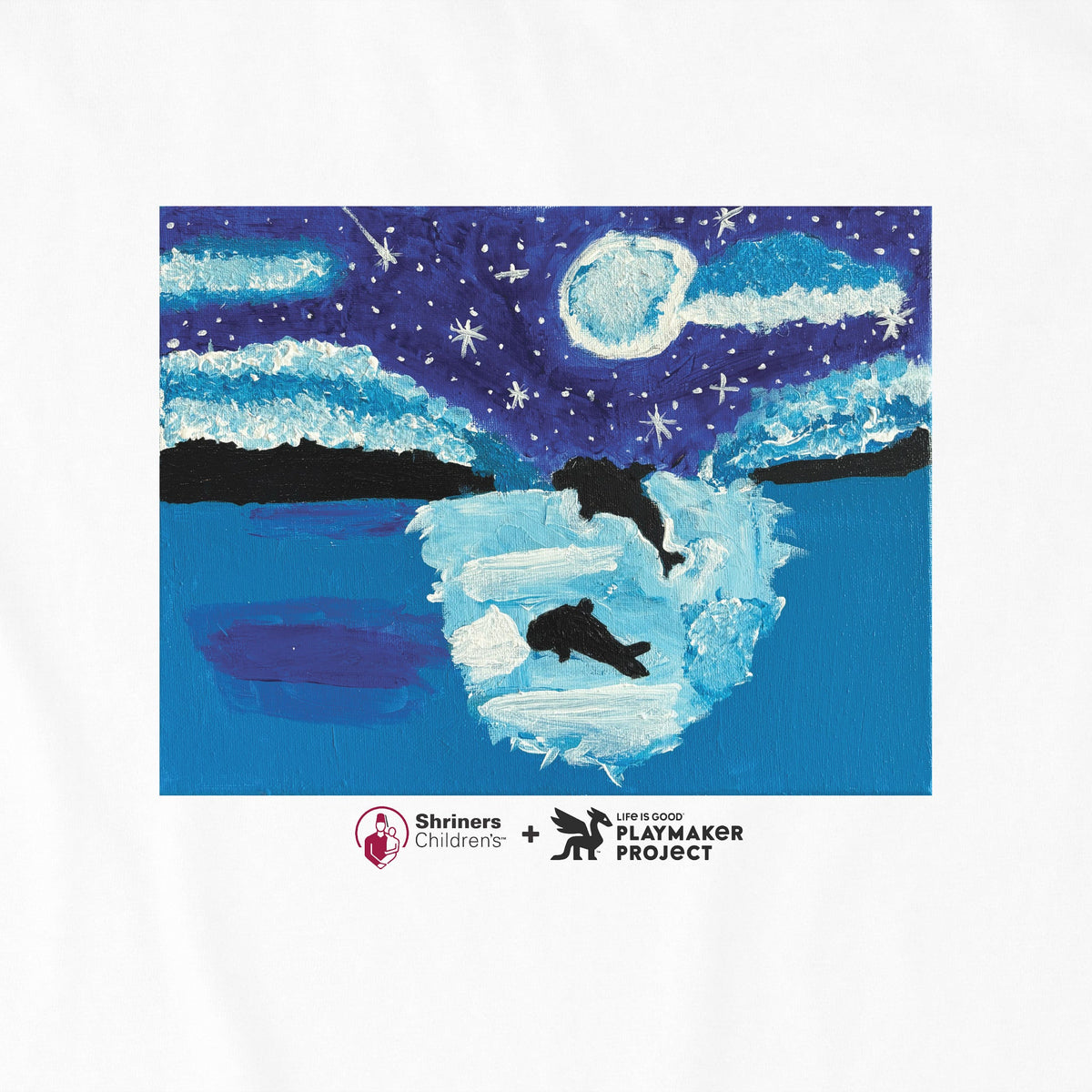 Women's The Moon and Water Short Sleeve Crusher Tee product image 2