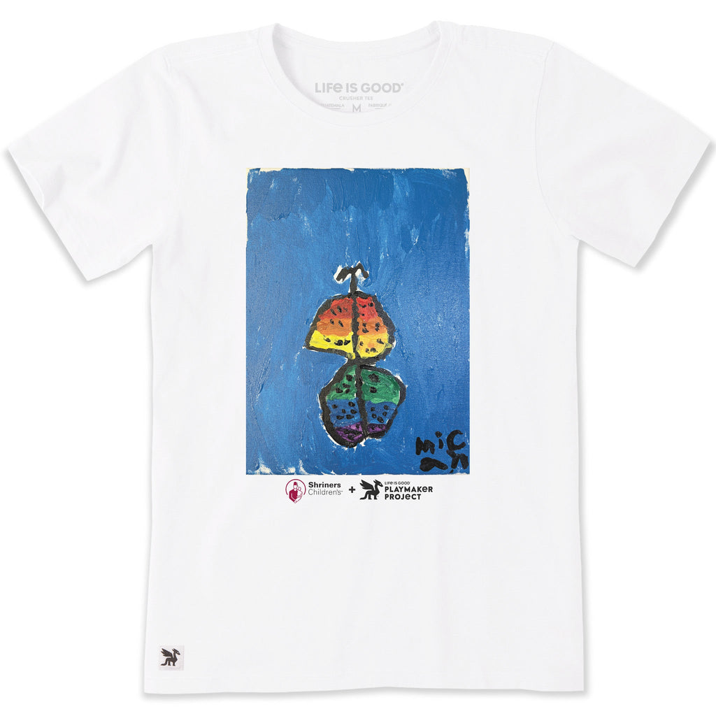 Women's Where Rainbows Fly Short Sleeve Crusher Tee product image 1