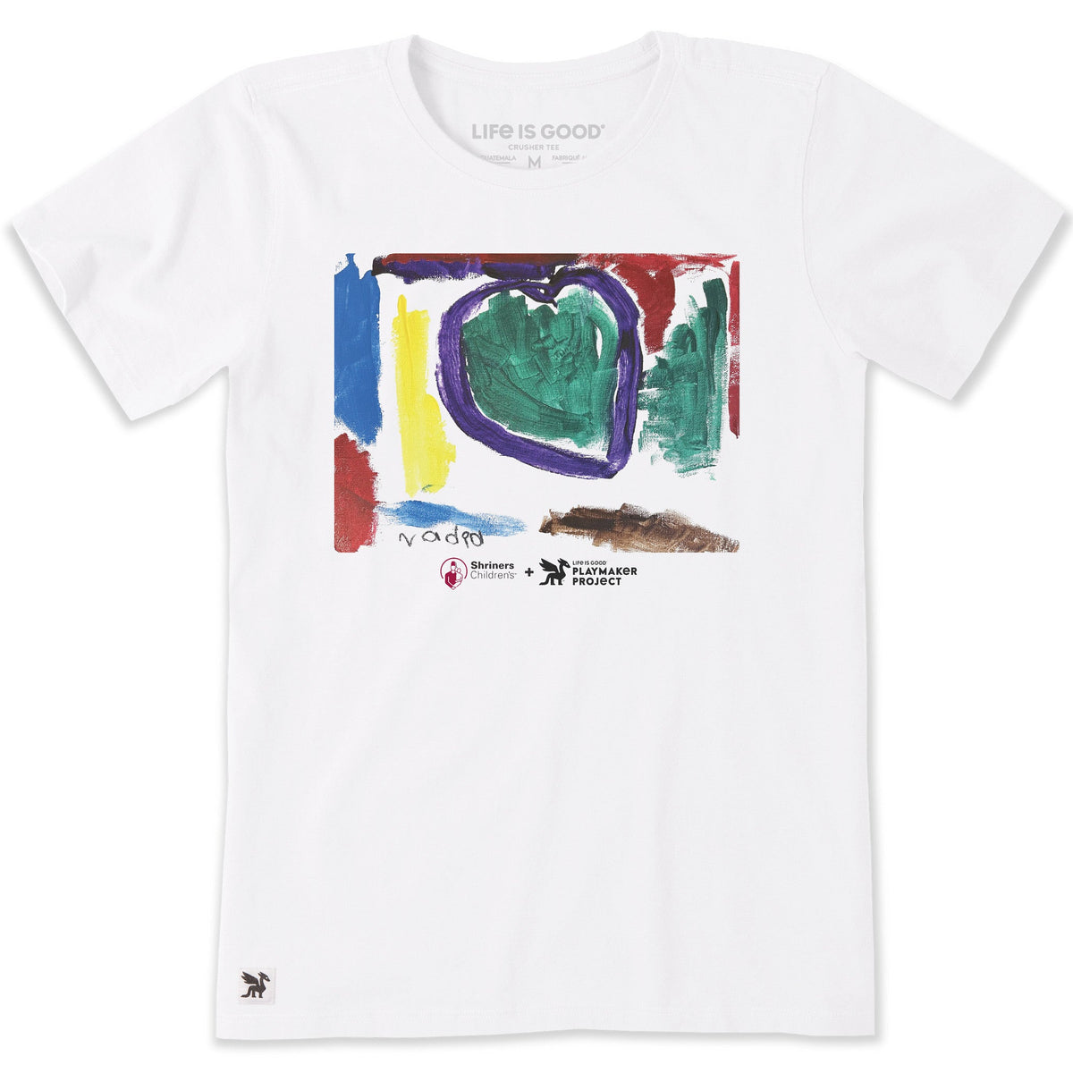 Women's The Happy Heart Short Sleeve Crusher Tee product image 1