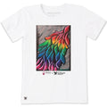 Women's Flowing Hues Short Sleeve Crusher Tee product image 1