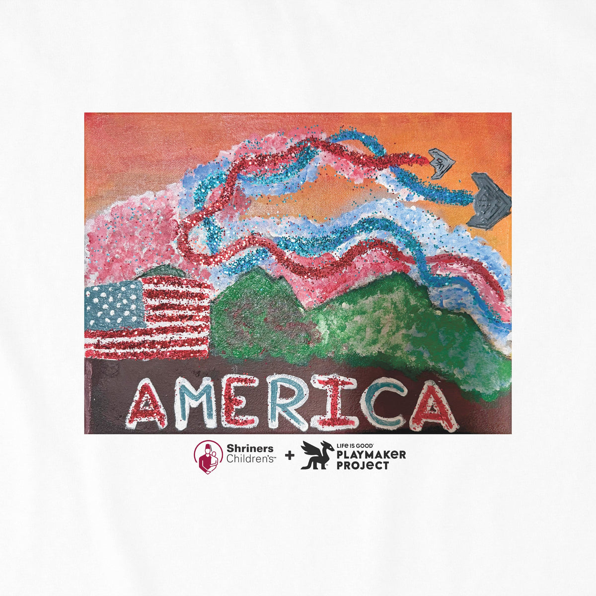Women's America Short Sleeve Crusher Tee product image 2