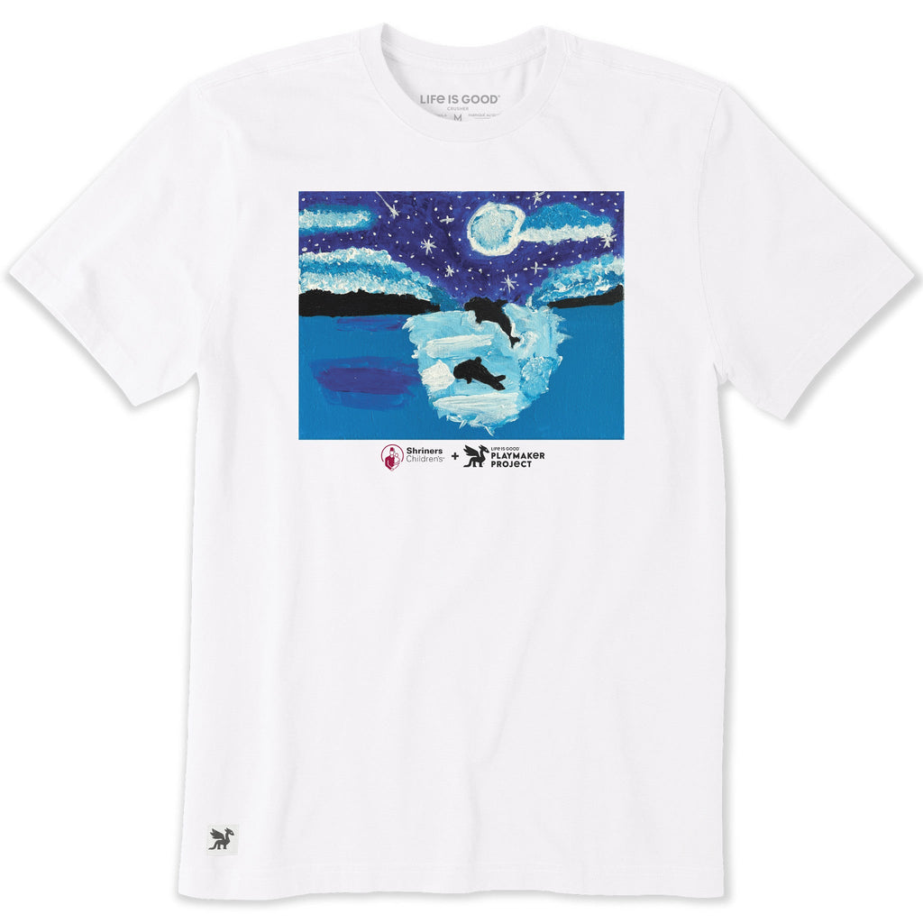 Men's The Moon and Water Short Sleeve Crusher Tee product image 1