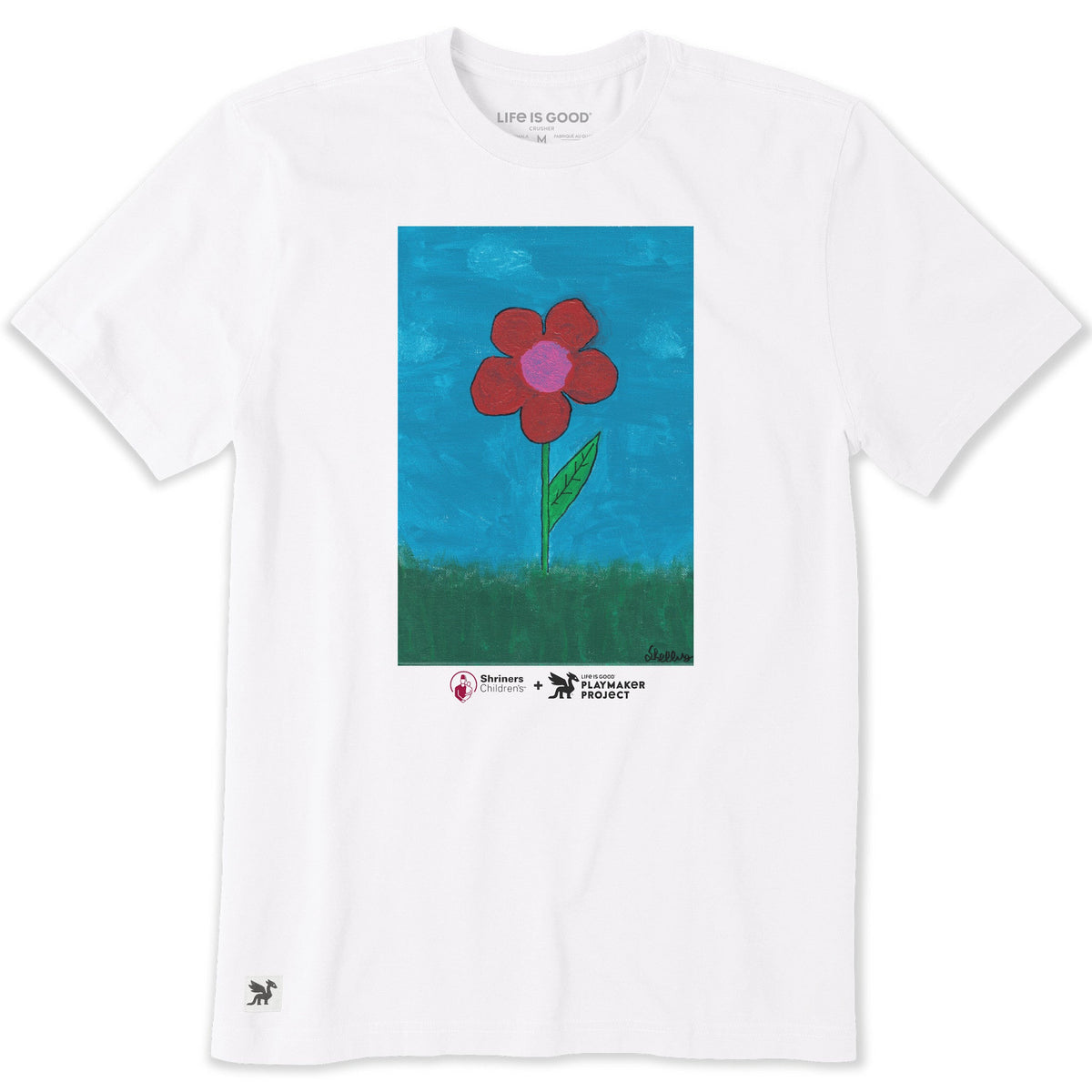 Men's Flowers Always Bloom Short Sleeve Crusher Tee product image 1