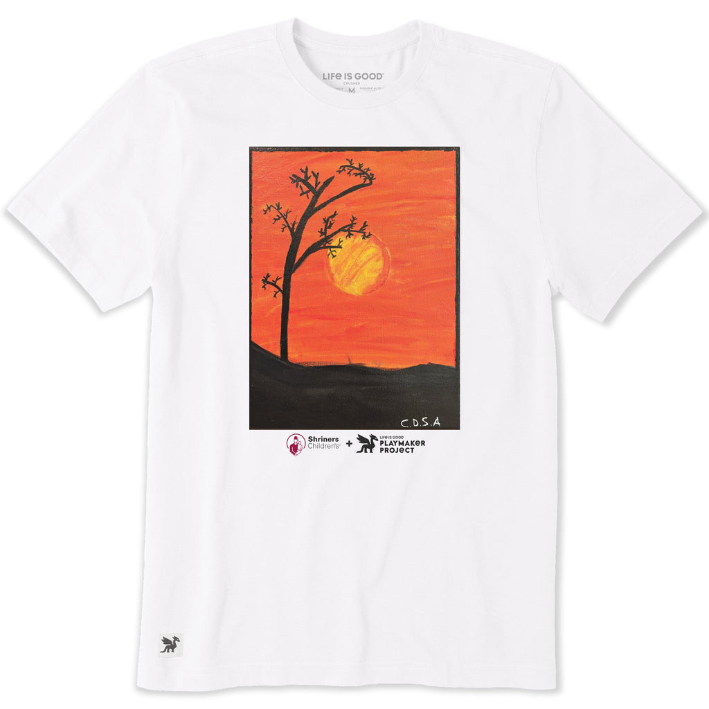Men's The Beautiful Sunset Short Sleeve Crusher Tee product image 1