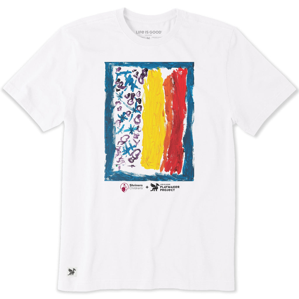 Men's Rainbows and Love Meet Short Sleeve Crusher Tee product image 1