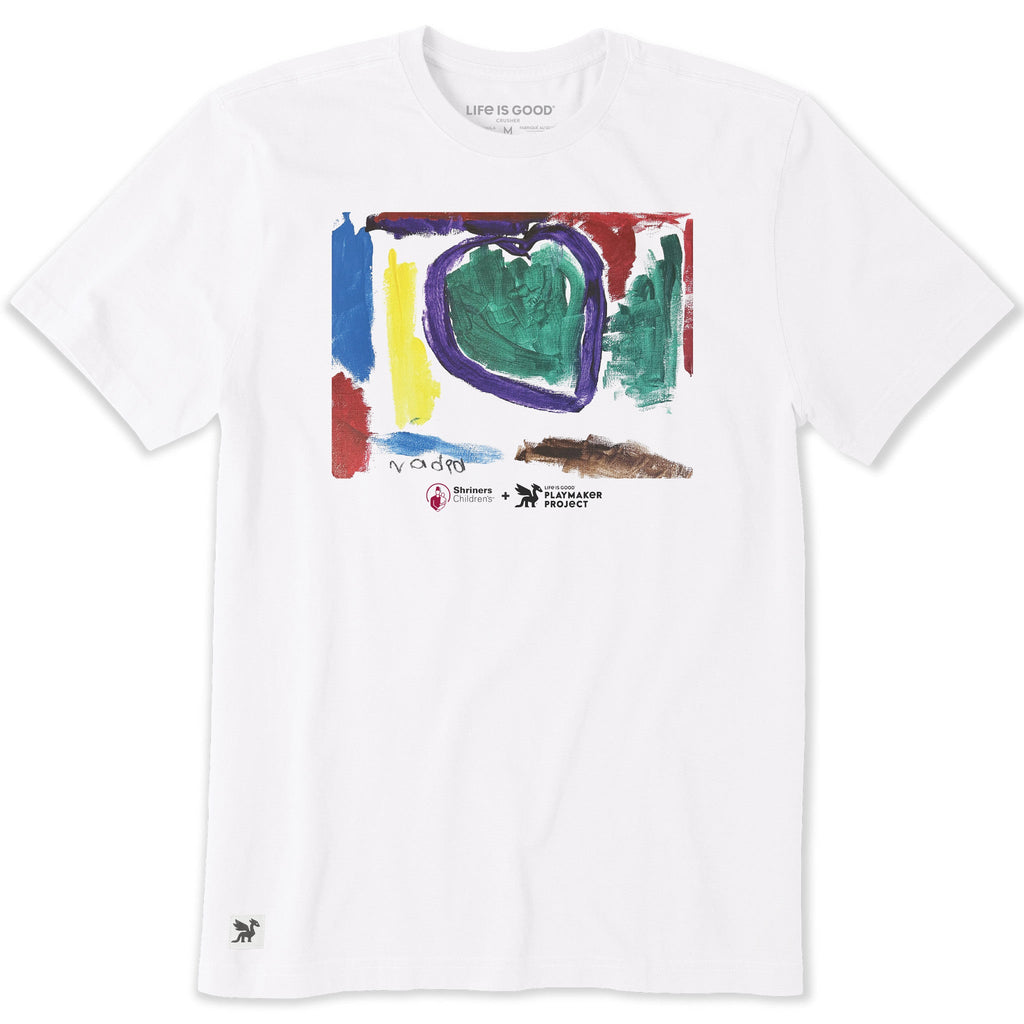 Men's The Happy Heart Short Sleeve Crusher Tee product image 1