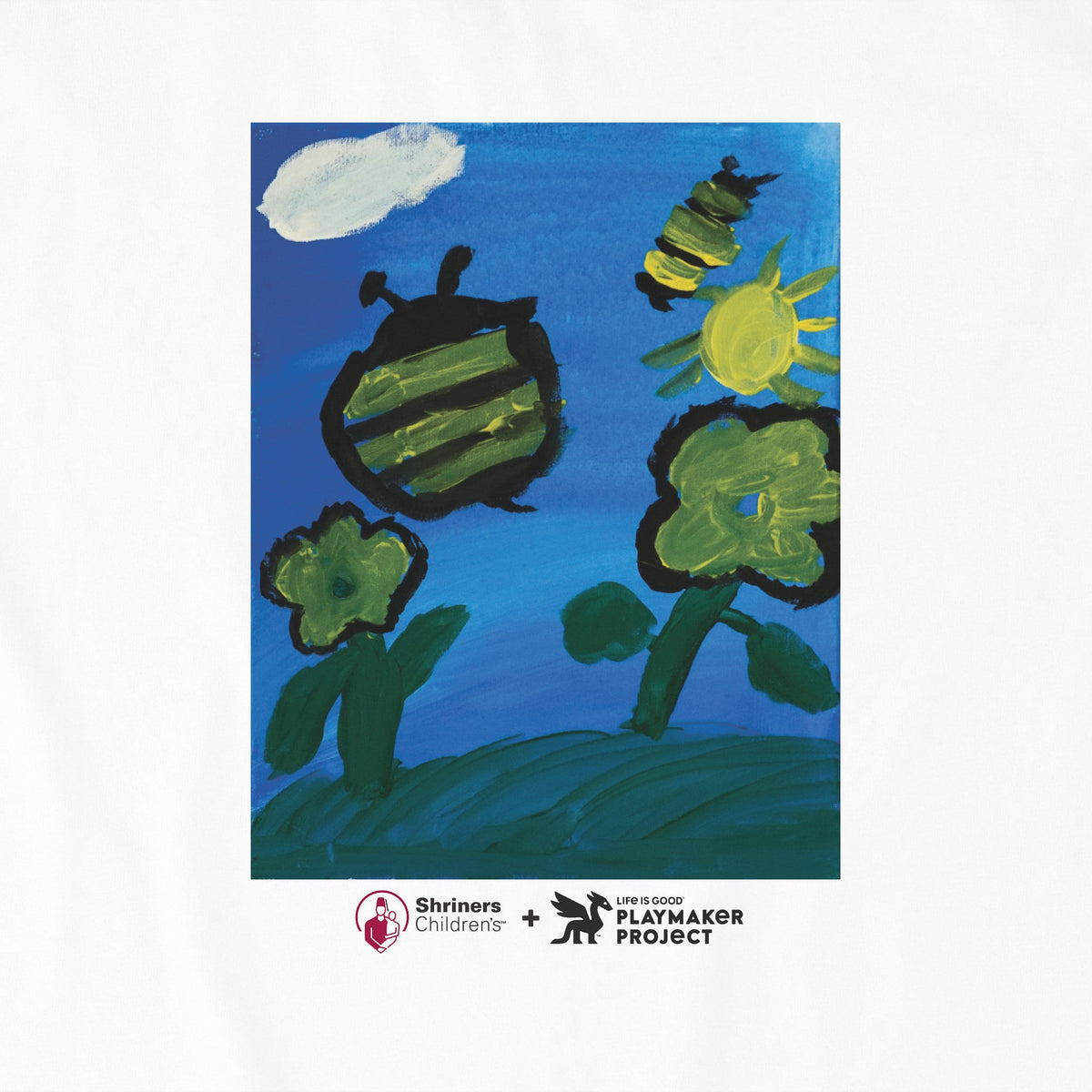 Kids Bee Happy Short Sleeve Crusher Tee product image 2