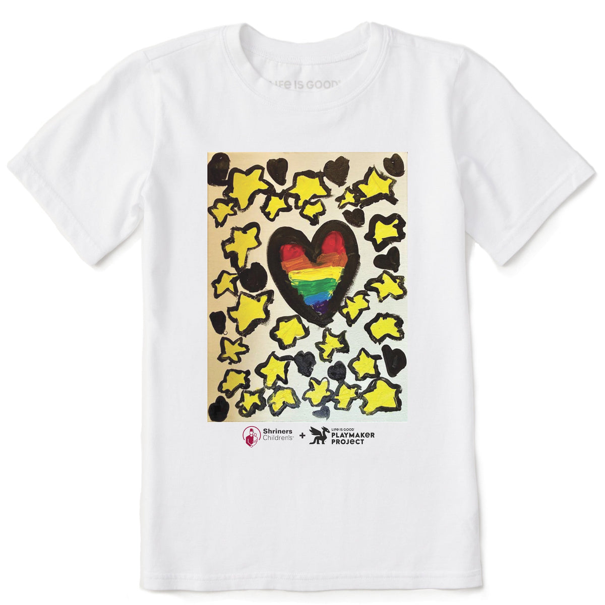 Kids Heart Warming Short Sleeve Crusher Tee product image 1