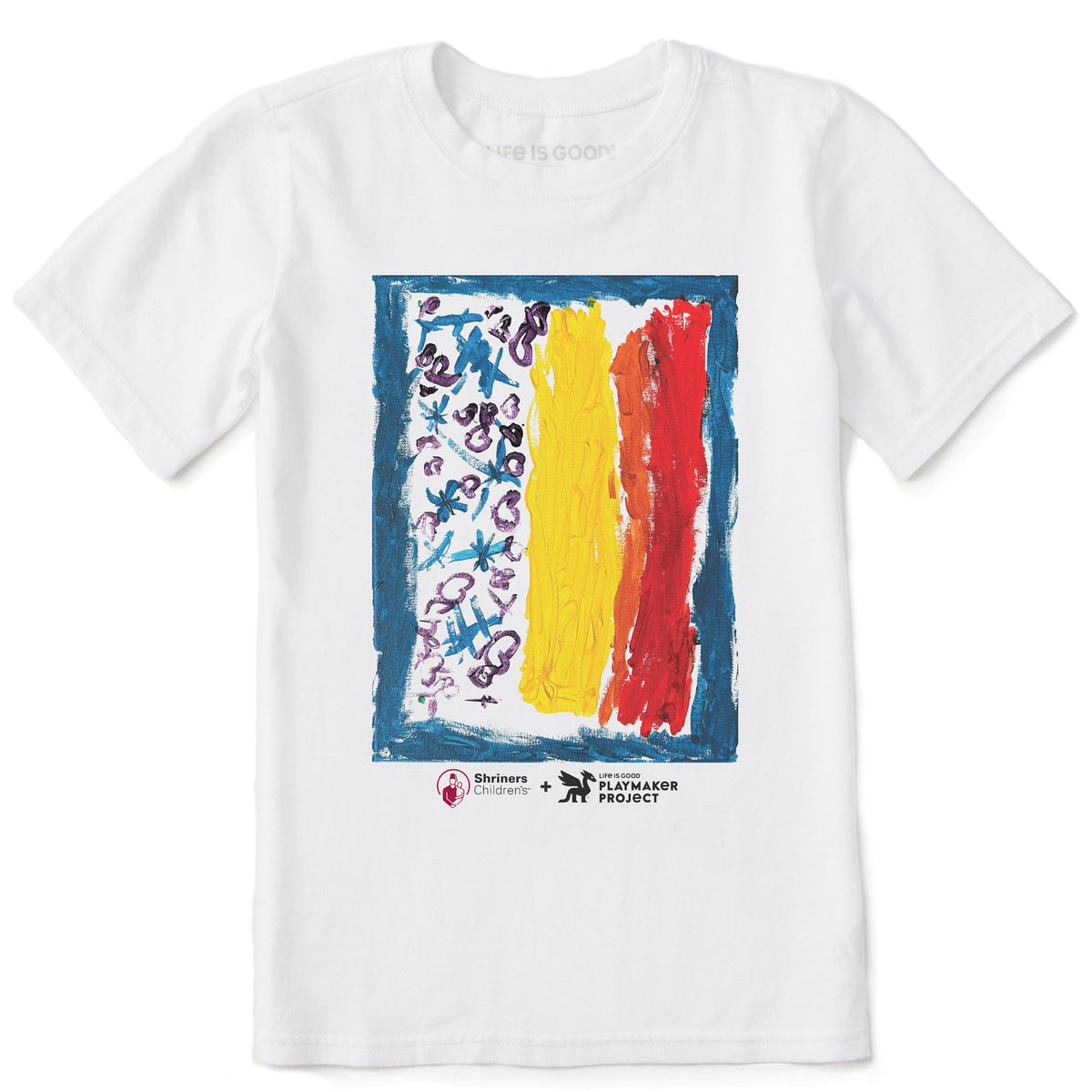 Kids Rainbows and Love Meet Short Sleeve Crusher Tee product image 1