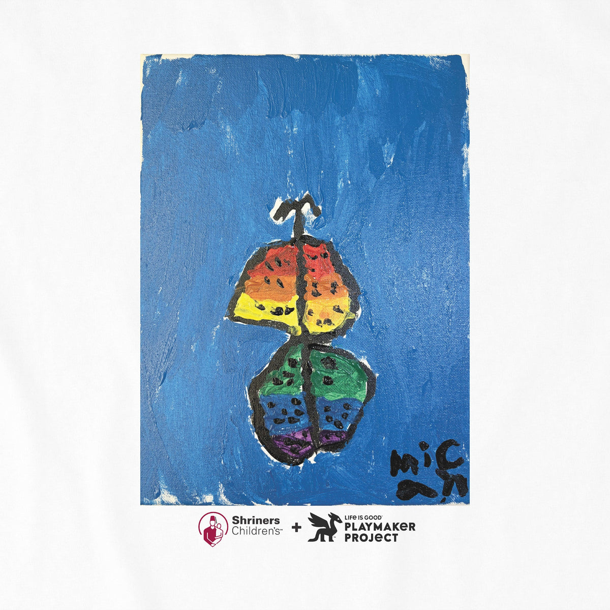 Kids Where Rainbows Fly Short Sleeve Crusher Tee product image 2