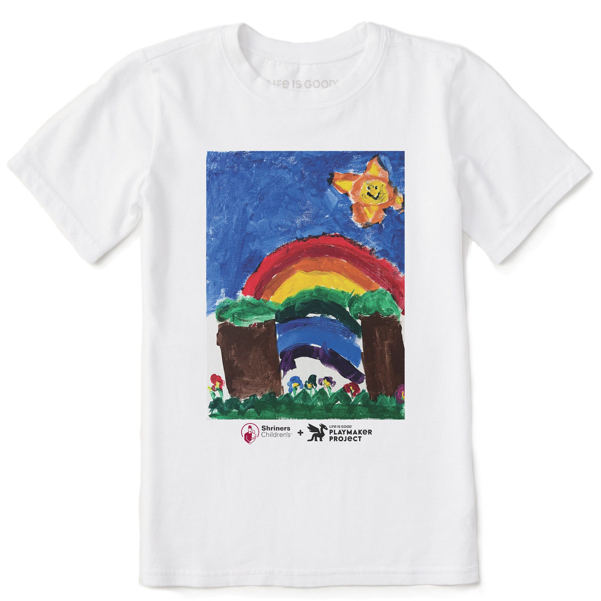 Kids Rainbow Paradise Short Sleeve Crusher Tee product image 1