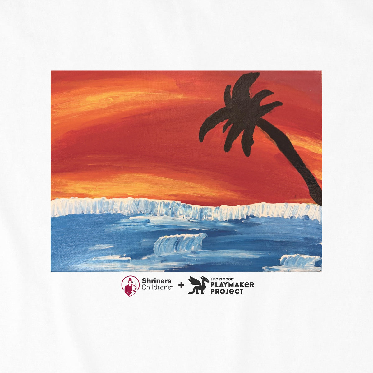 Kids Sunsets and Saltwater Short Sleeve Crusher Tee product image 2