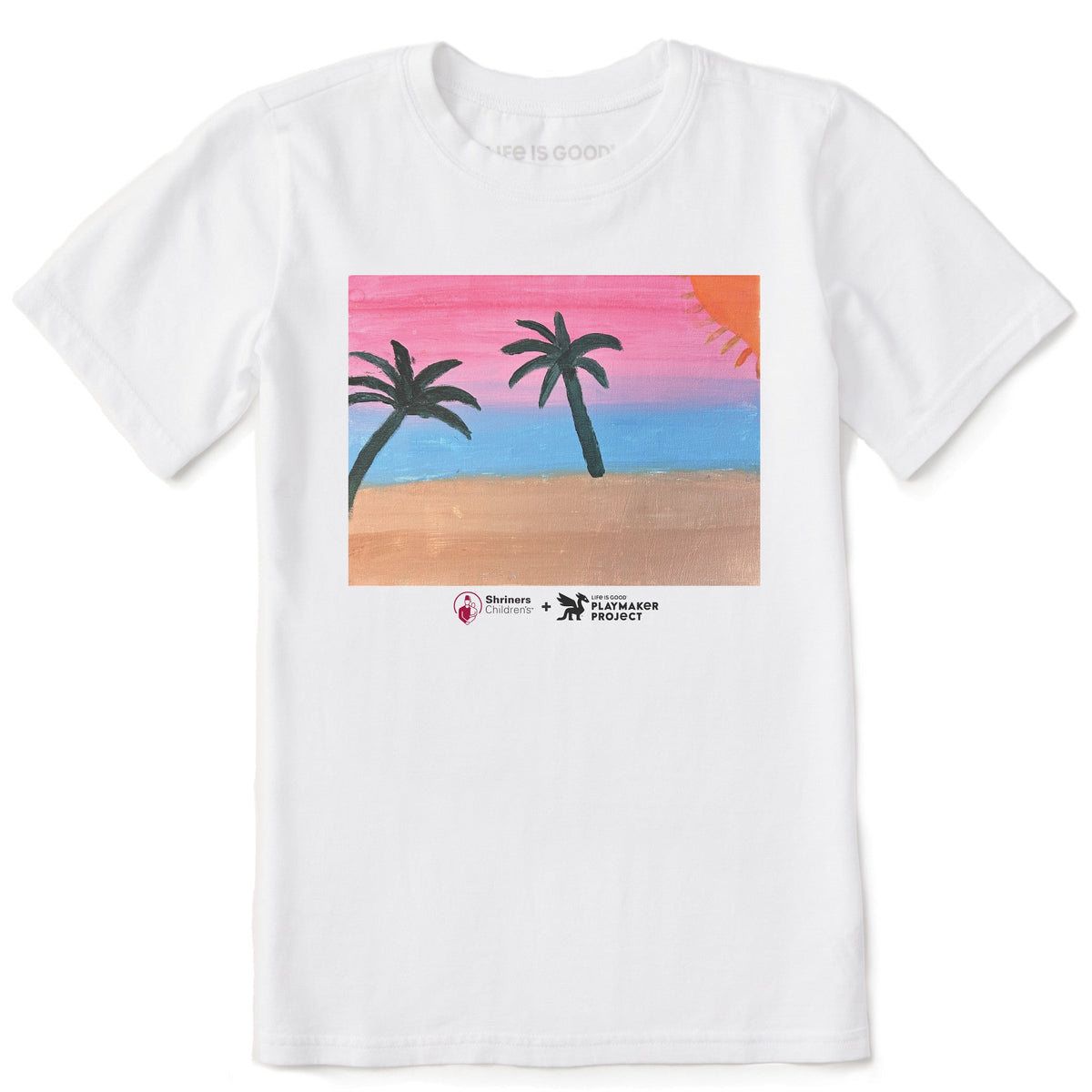 Kids Cotton Candy Skies Short Sleeve Crusher Tee product image 1