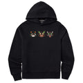 Women's Retro Halloween Cats Good Vibes Hoodie product image 1