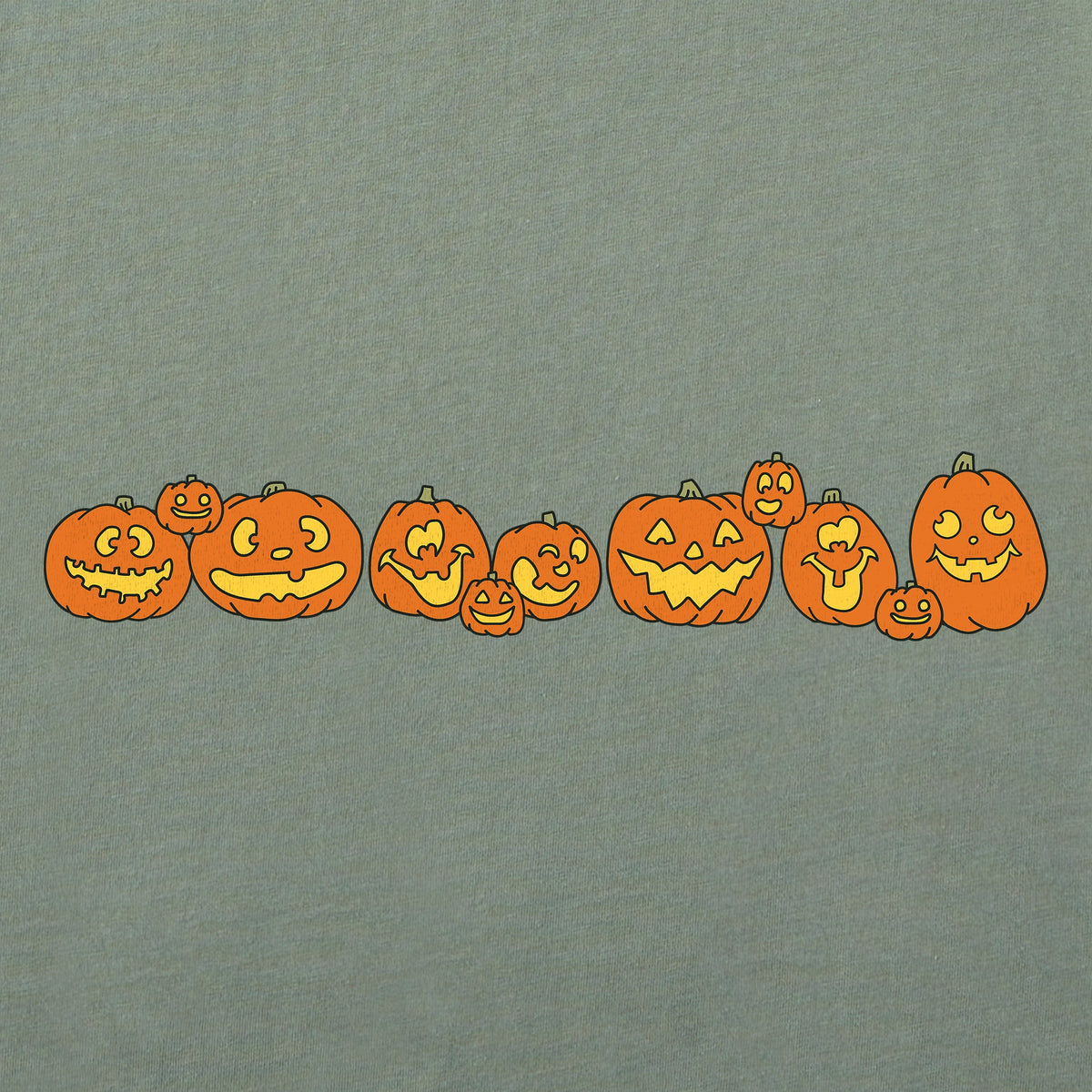 Women's Jack-O-Lanterns Good Vibes Crew