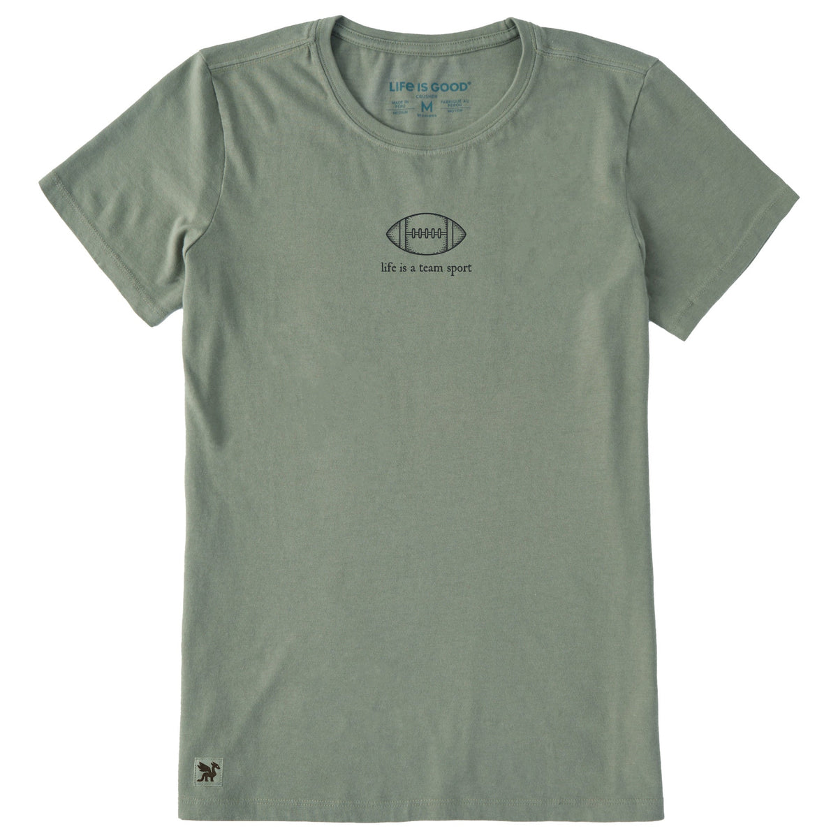 Women's Team Sport Football Short Sleeve Crusher Tee product image 1