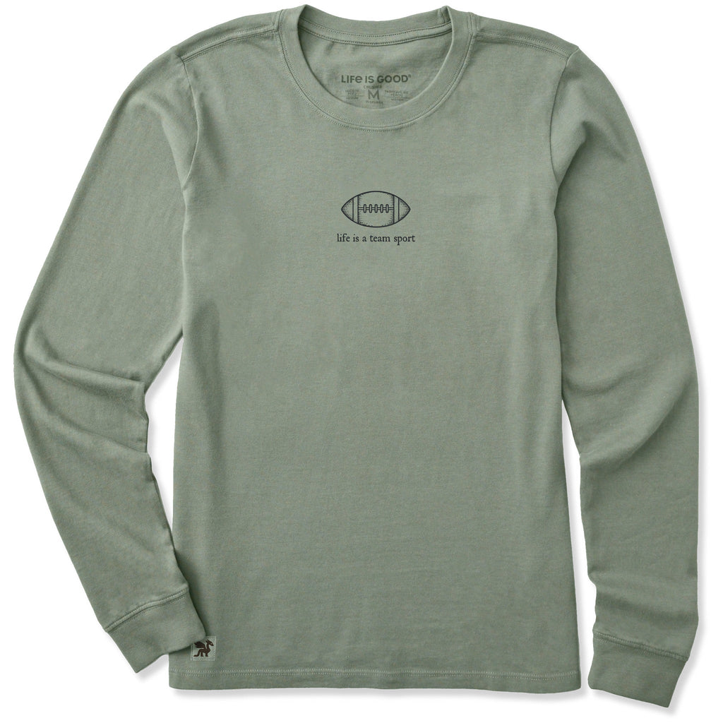 Women's Team Sport Football Long Sleeve Crusher Tee product image 1