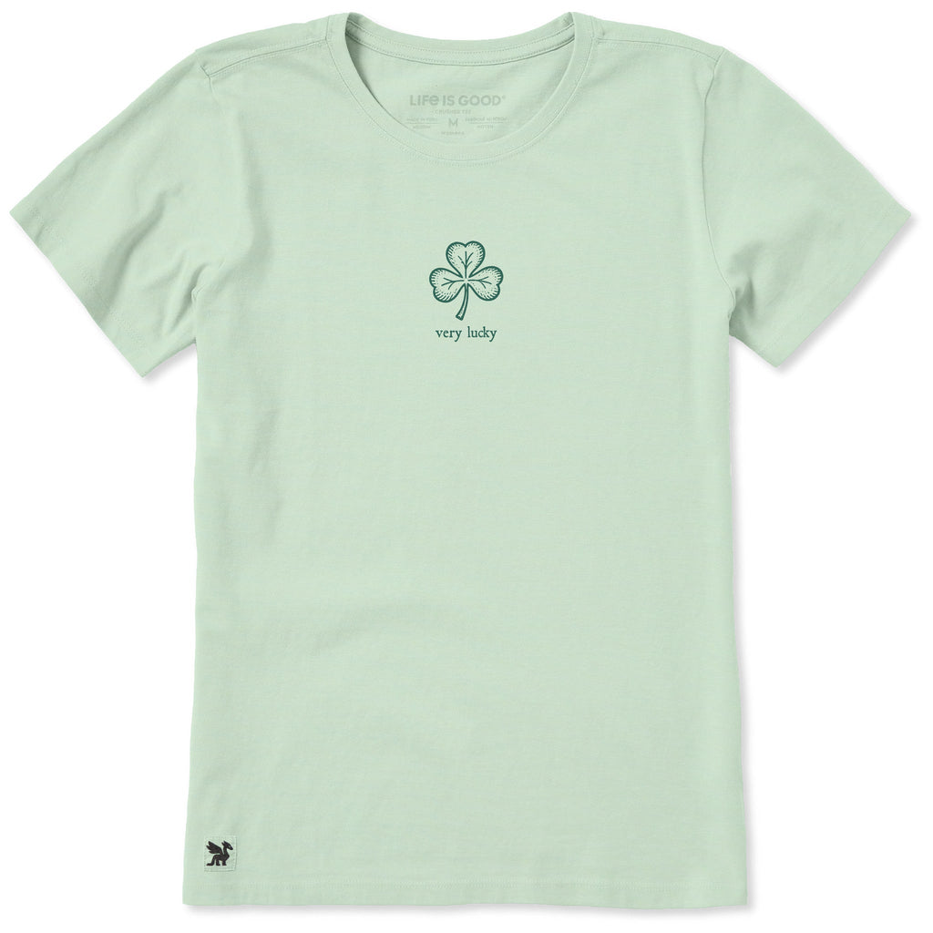 Women's Very Lucky Clover Short Sleeve Crusher Tee product image 1