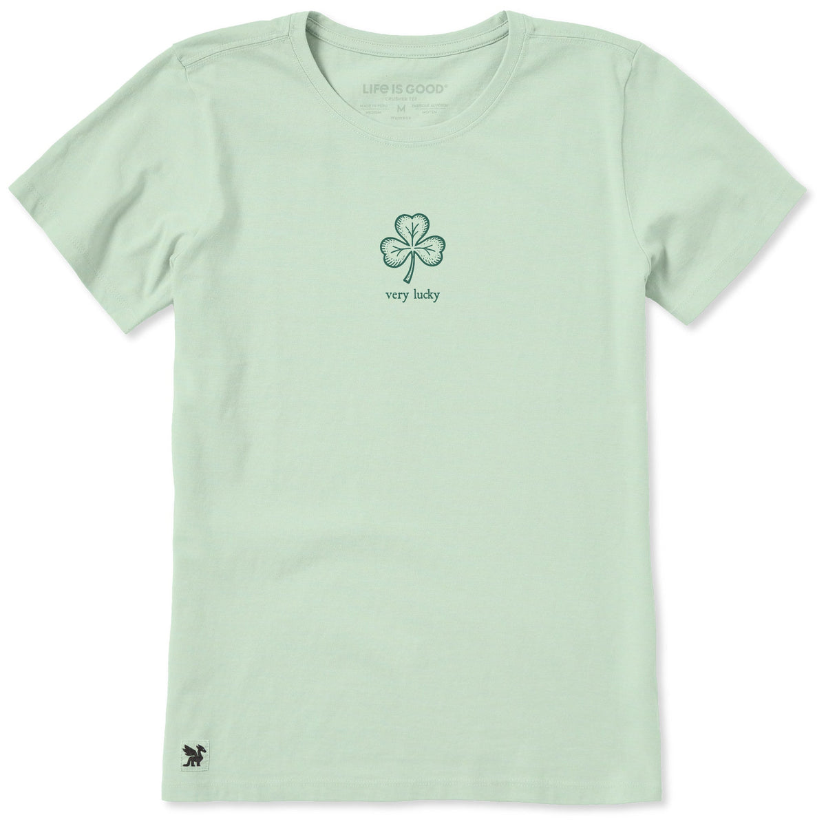 Women's Very Lucky Clover Short Sleeve Crusher Tee product image 1