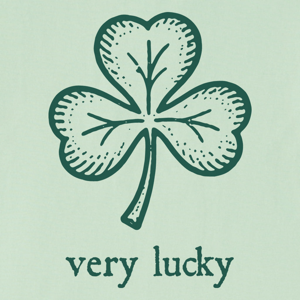 Women's Very Lucky Clover Short Sleeve Crusher Boxy Tee product image 2